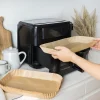 VIAMAJA Bestik Og Køkkenredskaber|Tilbehør Til Airfryer<Airfryer papirforme, dobbelt skuffe - 50 Stk.