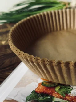 VIAMAJA Tilbehør Til Airfryer<Airfryer Papirforme, Rund - 50 stk.