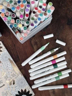 VIAMAJA Tegneartikler|Art Therapy<Akryl Markers - 100 stk. God til stenmaling