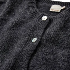 VIAMAJA Cardigans<Alpaca cardigan Depeche - Grey Melange