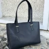 VIAMAJA Computertasker|Læder Tasker<Arbejdstaske / shopper - Black leather