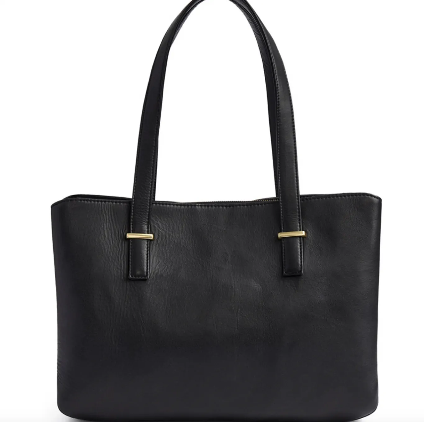 VIAMAJA Computertasker|Læder Tasker<Arbejdstaske / shopper - Black leather