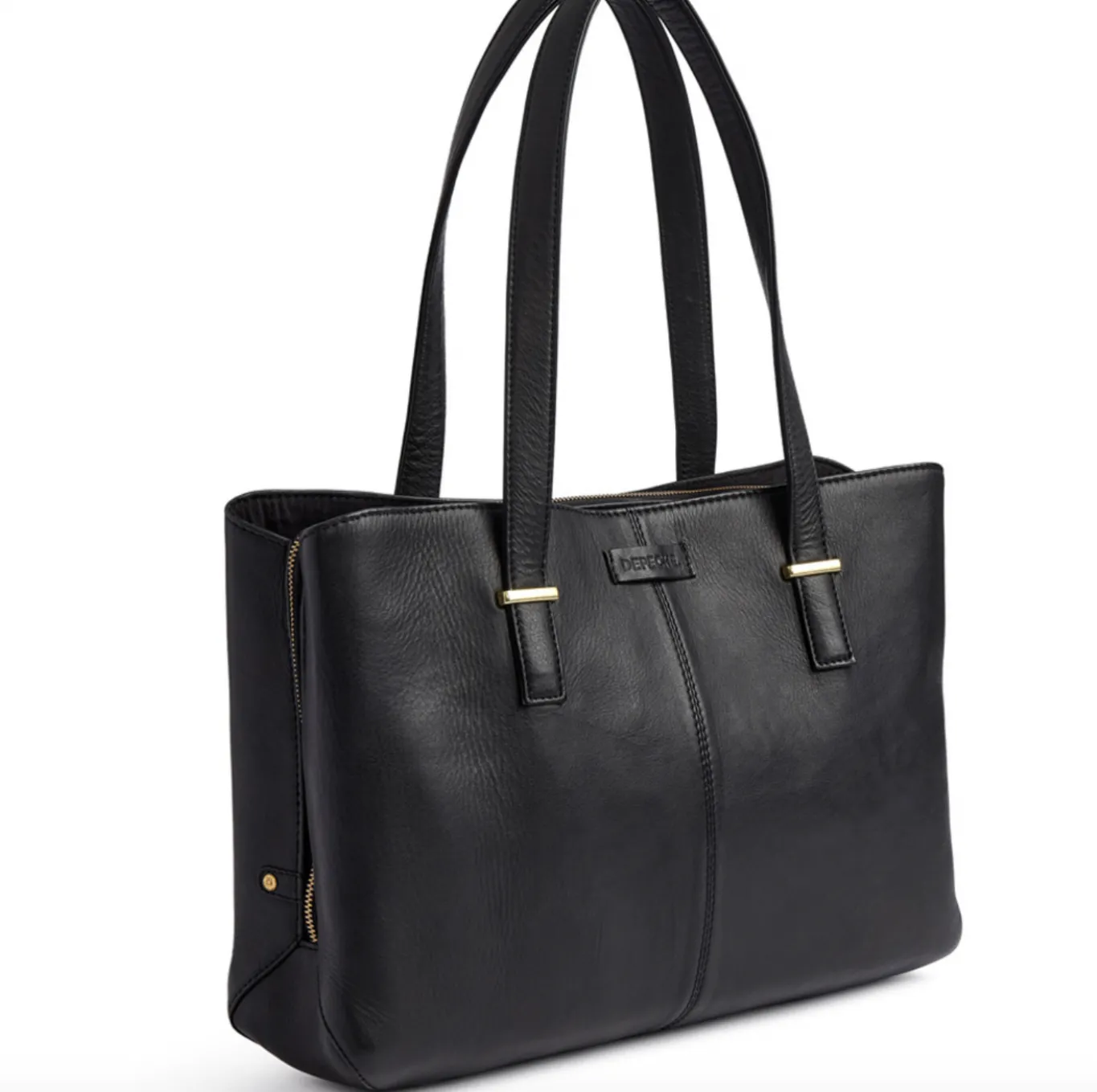 VIAMAJA Computertasker|Læder Tasker<Arbejdstaske / shopper - Black leather