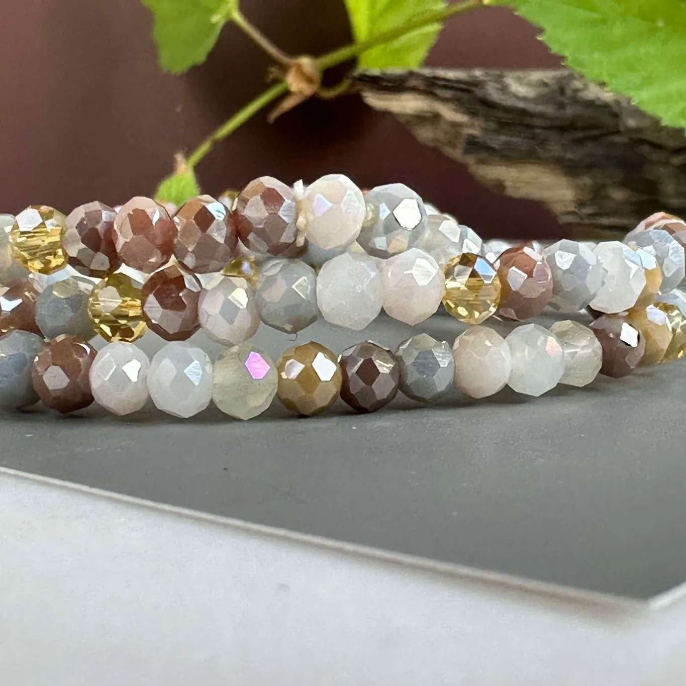 VIAMAJA Armbånd<Armbånd ANNA Nature - Sæt med 3 stk