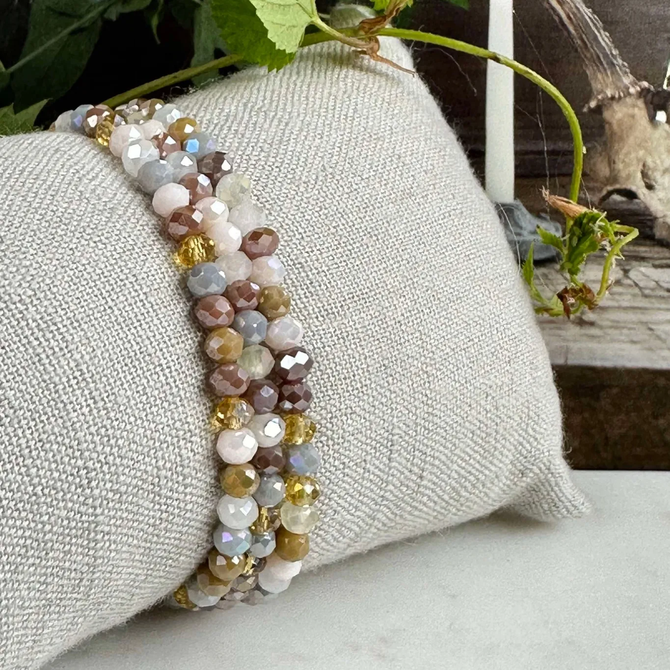 VIAMAJA Armbånd<Armbånd ANNA Nature - Sæt med 3 stk