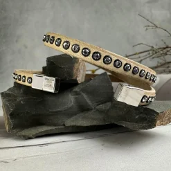 VIAMAJA Armbånd<Armbånd Beige m. Swarowski sten