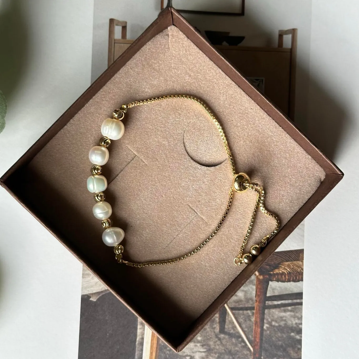VIAMAJA Armbånd<Armbånd Casja forgyldt