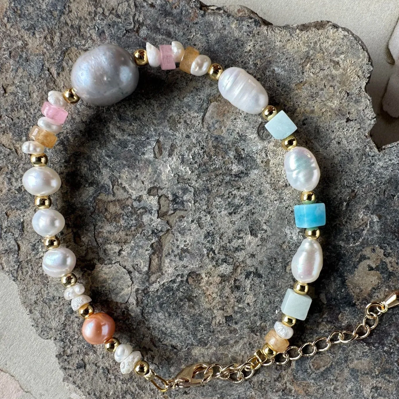 VIAMAJA Armbånd<Armbånd Eloise 18K forgyldt