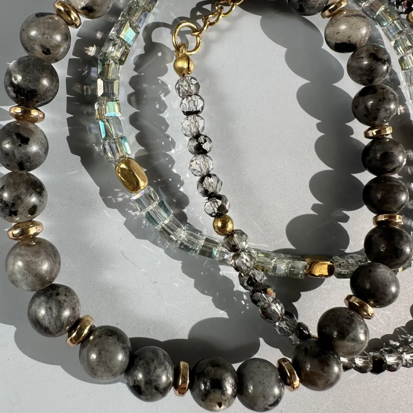 VIAMAJA Armbånd<Armbånd GISELE grey – Sæt med 3 stk