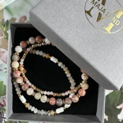 VIAMAJA Armbånd<Armbånd GISELE Natur- Sæt med 3 stk