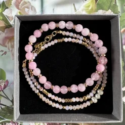 VIAMAJA Armbånd<Armbånd GISELE Rose – Sæt med 3 stk