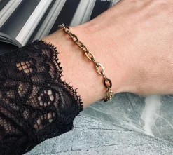 VIAMAJA Armbånd|Vandfaste Smykker<Armbånd Jayda 18K forgyldt - Vandfast