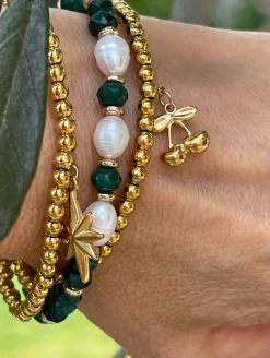 VIAMAJA Armbånd<Armbånd Juliane - Emerald