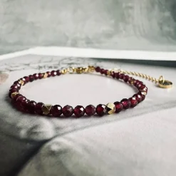 VIAMAJA Armbånd|Vandfaste Smykker<Armbånd Liv Garnet