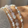 VIAMAJA Armbånd<Armbånd Luna Blush Mix – Sæt med 3 stk
