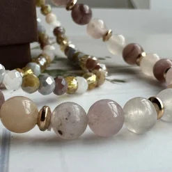 VIAMAJA Armbånd<Armbånd Luna Blush Mix – Sæt med 3 stk