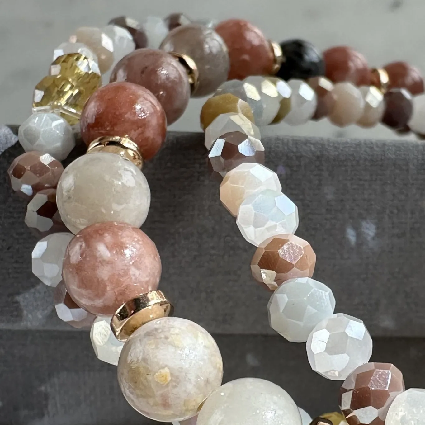 VIAMAJA Armbånd<Armbånd Luna Natur – Sæt med 3 stk