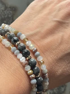 VIAMAJA Armbånd<Armbånd Luna Stone – Sæt med 3 stk
