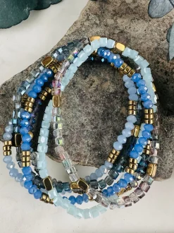 VIAMAJA Armbånd<Armbånd Merle – Blue mix 1.Stk