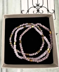 VIAMAJA Armbånd<Armbånd Merle – Lavendel mix 1.stk