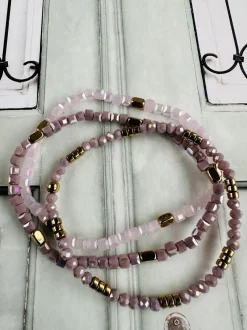 VIAMAJA Armbånd<Armbånd Merle – Lavendel mix 1.stk