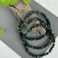 VIAMAJA Armbånd<Armbånd Merle Forest Green - Sæt med 3 stk