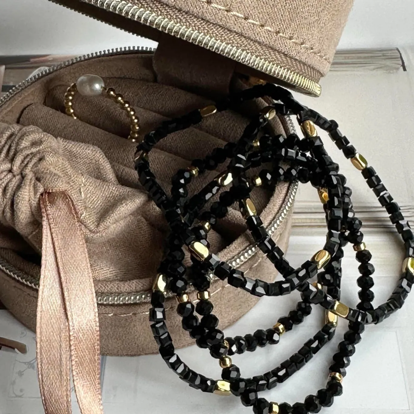 VIAMAJA Armbånd<Armbånd Merle Sort mix - Sæt med 5 stk