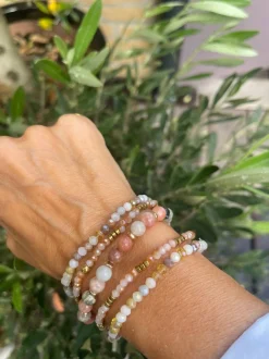 VIAMAJA Armbånd<Armbånd MICHELLE Natur – Sæt med 5 armbånd