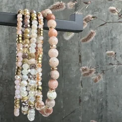 VIAMAJA Armbånd<Armbånd MICHELLE Natur – Sæt med 5 armbånd