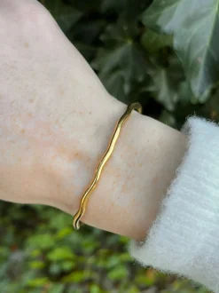 VIAMAJA Armbånd|Vandfaste Smykker<Armbånd Millie forgyldt - Vandfast