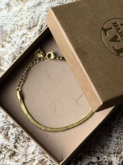 VIAMAJA Armbånd<Armbånd Mira - guldbelagt