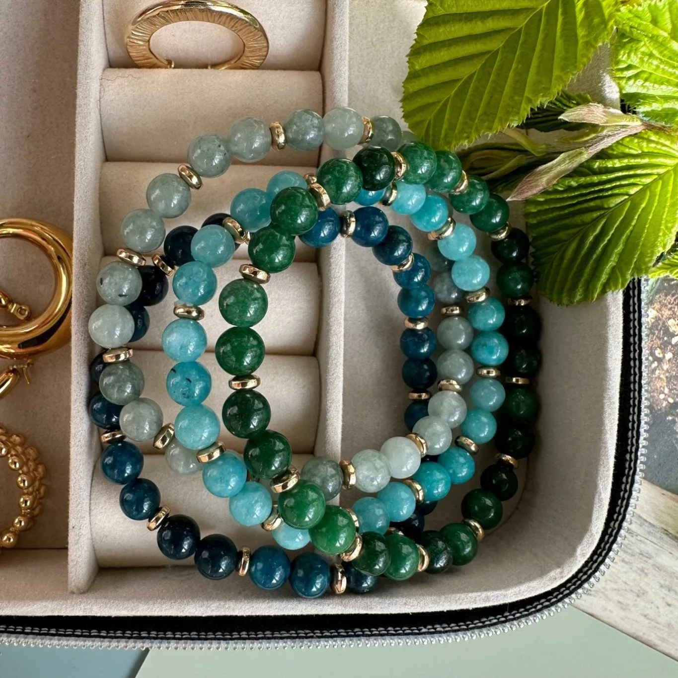 VIAMAJA Armbånd<Armbånd Mollie – Green mix