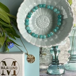 VIAMAJA Armbånd<Armbånd Mollie Aqua grøn