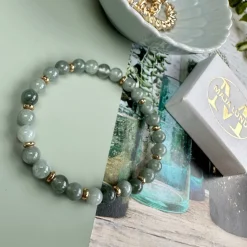 VIAMAJA Armbånd<Armbånd Mollie jade green