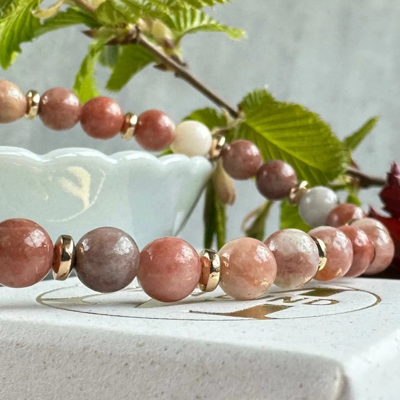 VIAMAJA Armbånd<Armbånd Mollie Natur / Rose