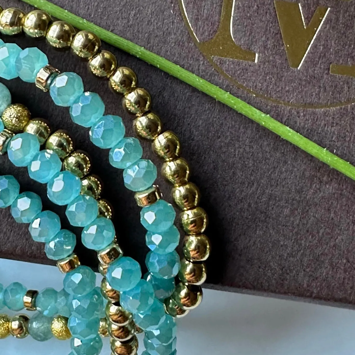 VIAMAJA Armbånd<Armbånd Ofelia Aqua - Sæt med 5 armbånd
