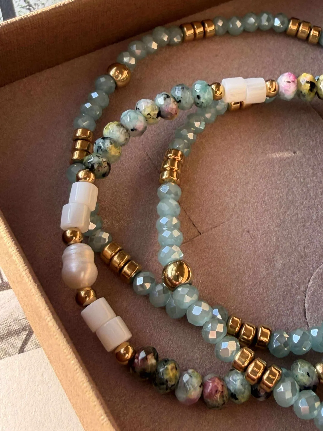 VIAMAJA Armbånd<Armbånd Sarabella Aqua – Sæt med 3 stk