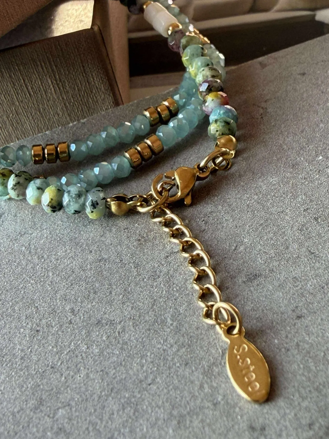 VIAMAJA Armbånd<Armbånd Sarabella Aqua – Sæt med 3 stk