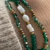 VIAMAJA Armbånd<Armbånd Sarabella Emerald – Sæt med 3 stk