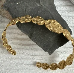 VIAMAJA Armbånd|Armringe<Armring Alma forgyldt