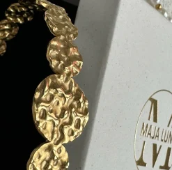 VIAMAJA Armbånd|Armringe<Armring Alma forgyldt