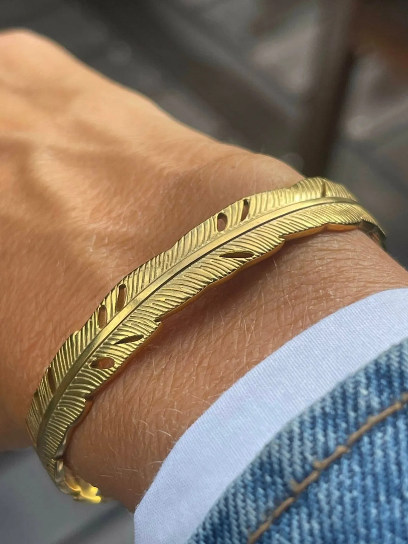 VIAMAJA Armbånd|Armringe<Armring Melody forgyldt