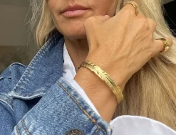 VIAMAJA Armbånd|Armringe<Armring Melody forgyldt