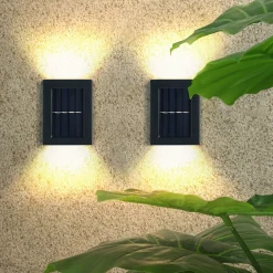 VIAMAJA Lys Og Led|Udendørs Led<Aura Solar Lampe - 2 Pak