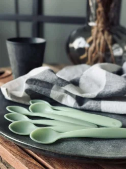 VIAMAJA Bestik Og Køkkenredskaber|Mini Maja<Babyskeer - Green - 6 stk.
