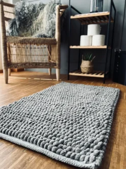 VIAMAJA Bademåtter<Bademåtte - Grå DOTS 50x80cm