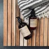 VIAMAJA Bademåtter<Bademåtte i Teak med gummifødder – 80X60cm