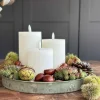 VIAMAJA Fad / Bakker<Bakke beton look – Stor grøn