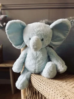 VIAMAJA Mini Maja<Bamse Elefant 38cm - Lyseblå