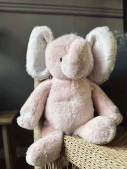 VIAMAJA Mini Maja<Bamse Elefant 38cm - Lyserød